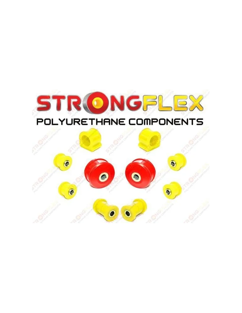 Kit Silents-blocks Renforcés Polyuréthane Piste Triangles Skoda Octavia 1996- 2004