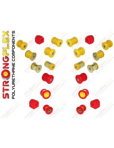 Kit Silents-blocks Renforcés Polyuréthane Sport Complet Seat Leon 1P 2005 - 2012