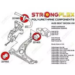 Kit Silents-blocks Renforcés Polyuréthane Sport Complet Volkswagen  Touran 2003 - 2010 