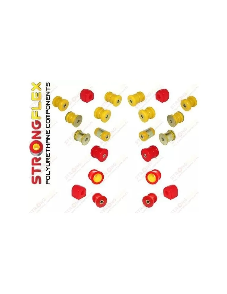 Kit Silents-blocks Renforcés Polyuréthane Sport Triangles Audi TT 8N Mk1 1999 - 2006