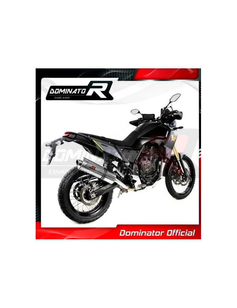 Silencieux sport Dominator : Ténéré 700 2019 - 202x