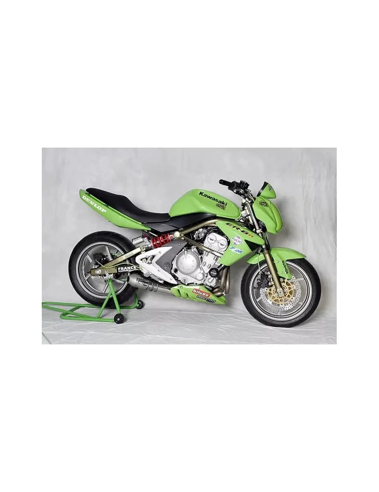  Pot Echappement Moto Pour ER6N ER6F GSR750 CBR650 CBR400 Entrée  51mm Moto Tuyau D'échappement Silencieux Moto Évasion Moto Universel Systèmes  D'échappement Pour Moto (Color : Type B2)