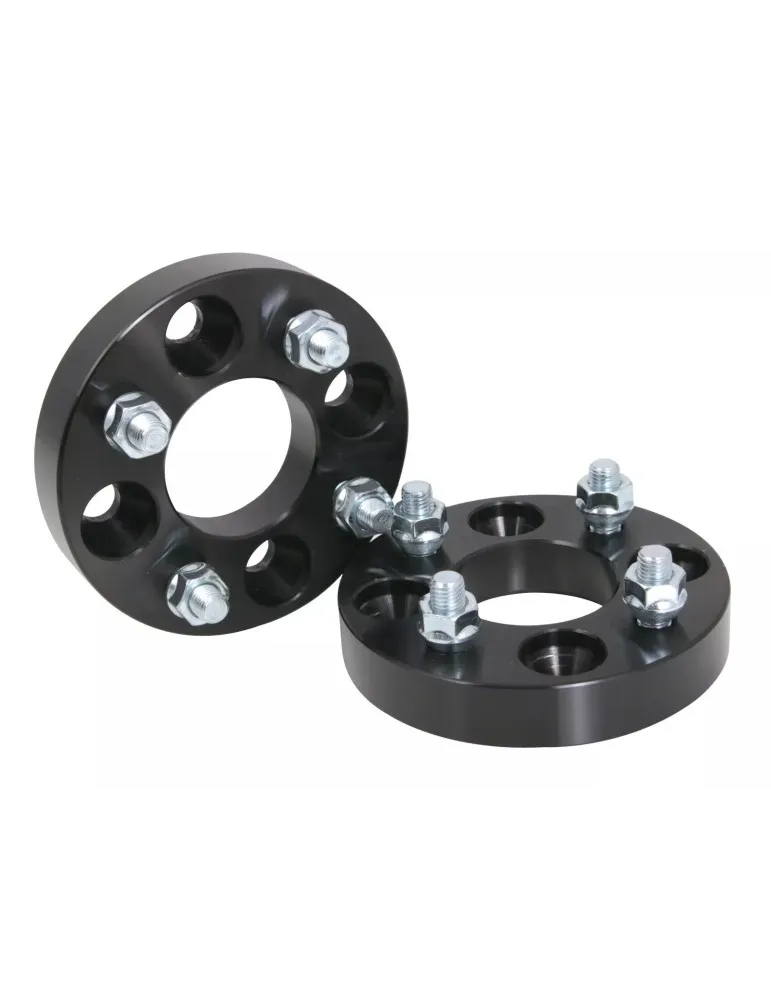 Elargisseurs de voies  Aluminium Double boulonnerie  30mm Kia 4x100  - 54.1mm