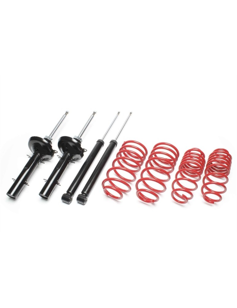 Kit Amortisseurs sport et Ressorts courts Lancia Y10 156  Rabaissement : 40/40mm