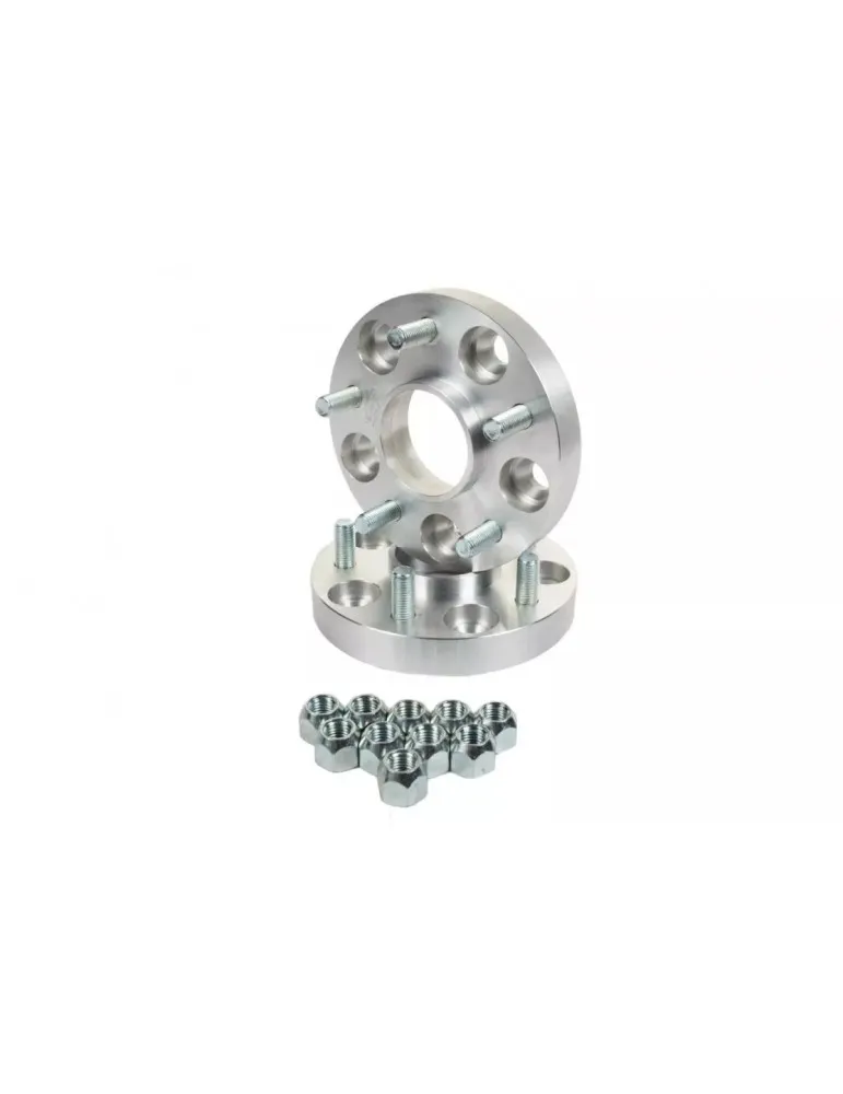Elargisseurs de voies Aluminium Double boulonnerie 25mm Subaru  5x100   - 56,1mm 