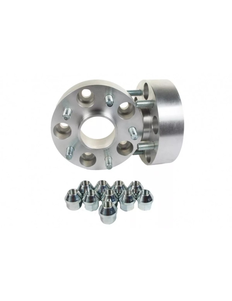 Elargisseurs de voies Aluminium Double boulonnerie 50mm Toyota