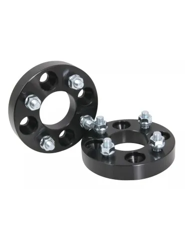 Elargisseurs de voies Aluminium double boulonnerie 22mm Rover 4X100 - 56,1mm  