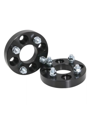 Elargisseurs de voies Light Aluminium 40mm Ford 4X108 Double boulonnerie 