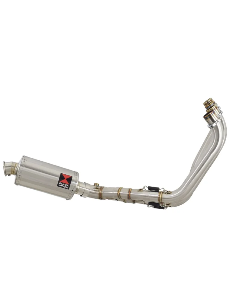 CBR650R 2019-2020 Ligne complète Collecteur/Decatalyseur/Silencieux Inox Ovale 230mm