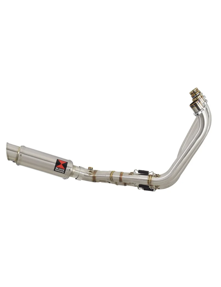 CBR650R 2019-2020 Ligne complète Collecteur/Decatalyseur/Silencieux Inox Rond 230mm