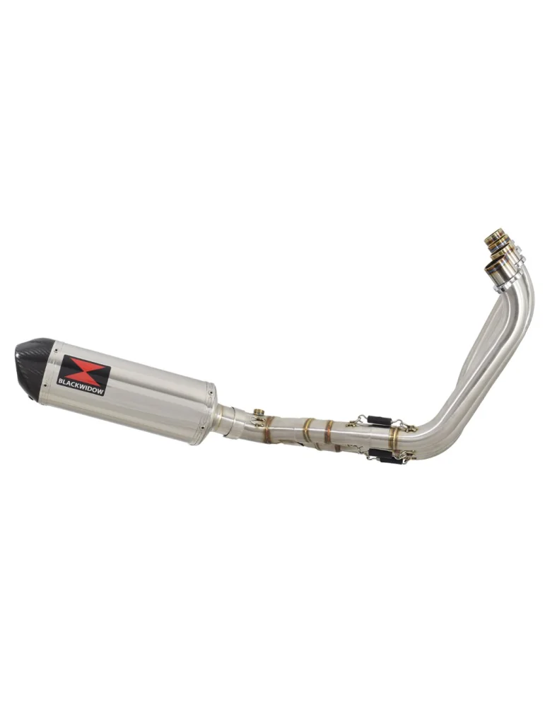 CBR650R 2019-2020 Ligne complète Collecteur/Decatalyseur/Silencieux Inox/Carbone Ovale 300mm