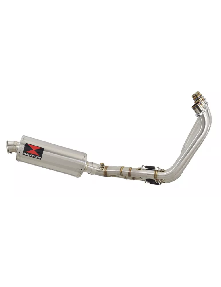 CBR650R 2019-2020 Ligne complète Collecteur/Decatalyseur/Silencieux Inox Ovale 300mm CBR650R 2019-2020 Ligne complète Collecteur/Decatalyseur/Silencieux Inox Ovale 300mm