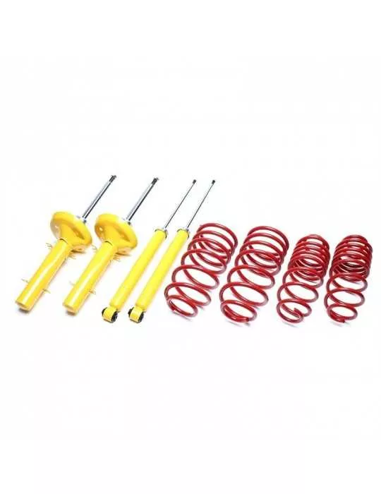 Kit Amortisseurs sport et Ressorts courts Audi A4 B7 Quattro Break 3.2V6/3.0Tdi 30/20mm