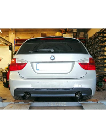 Silencieux Duplex direct  Sport  Inox  Black DriveOnly  Série 3 E90/E91/E92/E93  325D et 330D/XD 2005 - 2013