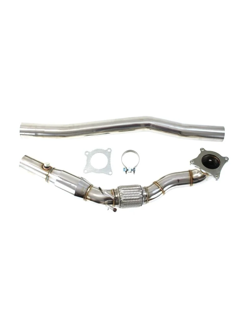 Descente de turbo diamètre 76mm + Catalyseur Sport DriveOnly Audi TT 8J 1.8Tfsi 160cv / 2.0Tfsi 200cv et 211cv 2006 - 2014