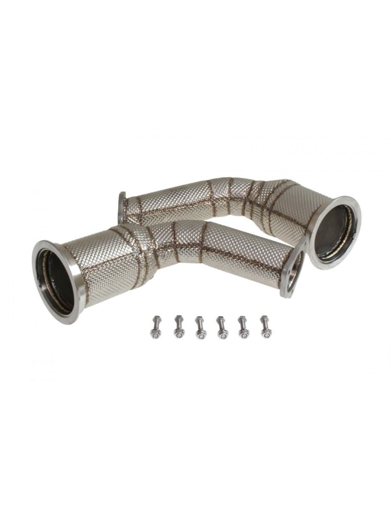 Descente de turbo + Catalyseur Sport + Bouclier RS5 2.9T 2018 - 202x Descente de turbo + Catalyseur Sport + Bouclier RS5 2.9T 2018 - 202x