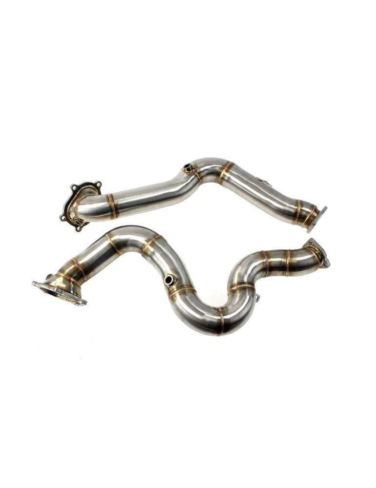 Descente de turbo + Décatalyseur + Bouclier thermique Audi S7/RS7  C7 4.0Tfsi V8 2012 - 2019