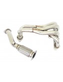 Collecteur d'échappement + Décatalyseur  DriveOnly Inox Sport Hyundai Coupé  RD1/RD2 1997-2001