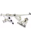Collecteur d'échappement + Décatalyseur  DriveOnly Inox Sport Mazda MX6 2.5 V6