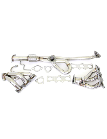Collecteur d'échappement + Décatalyseur  DriveOnly Inox Sport Mazda MX6 2.5 V6