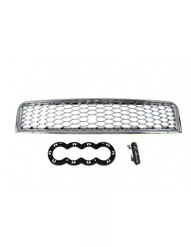 Calandre Chrome Look RS A4 B6 2001 - 2005 Calandre Chrome Look RS A4 B6 2001 - 2005