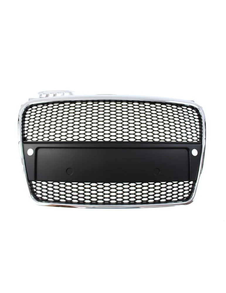Calandre Black/Chrome Look-S4 A4 B7 2004 - 2008