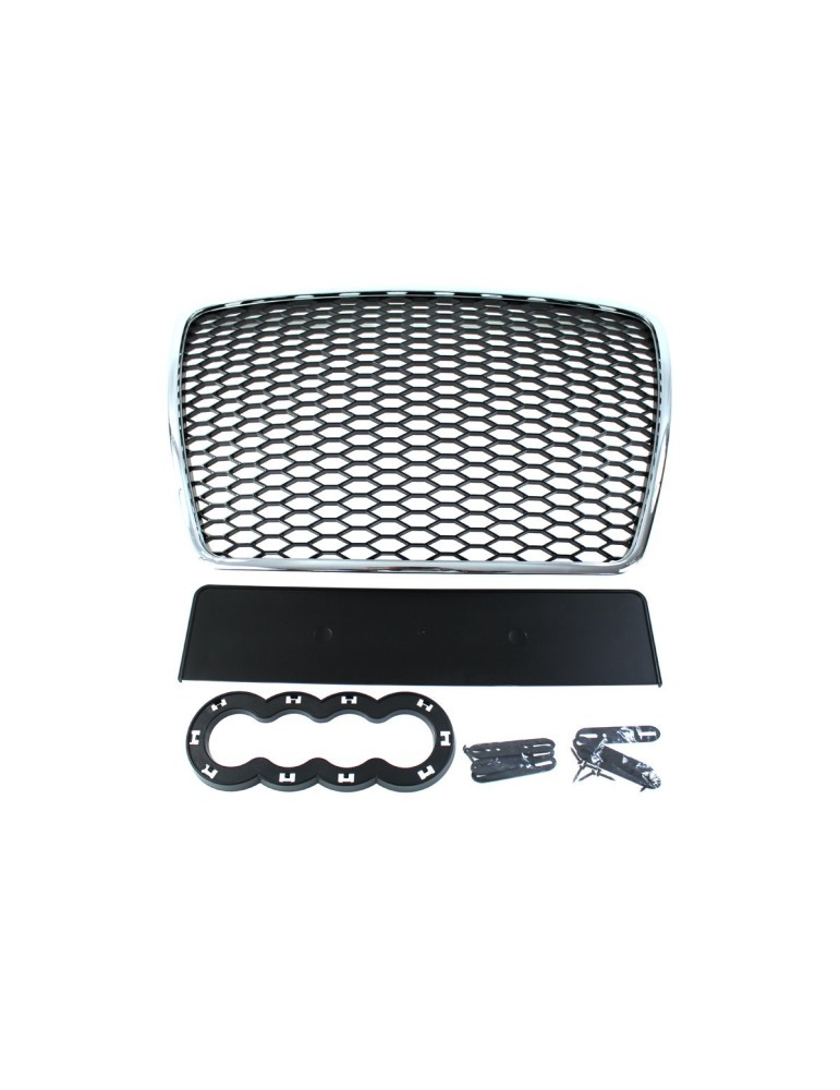 Calandre Chrome/Black Look-RS6 A6 C6 2009 - 2011