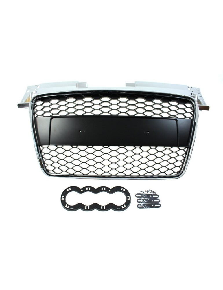 Calandre Chrome/Black Nids D'abeilles Look-TT-RS TT 8J 2006 - 2014