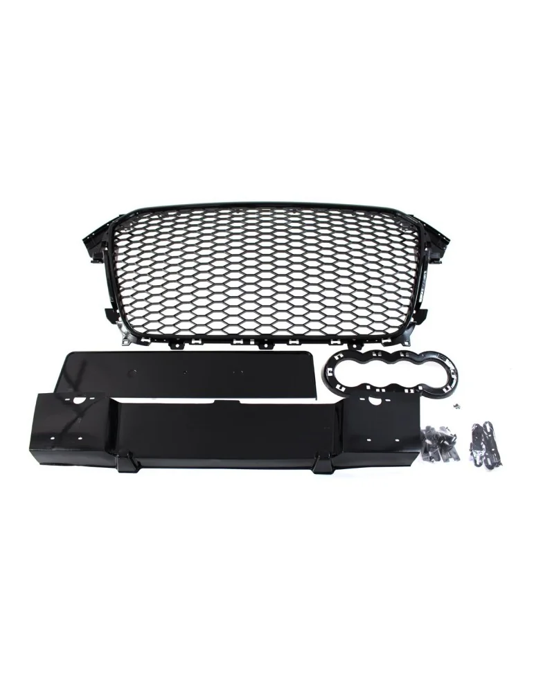 Calandre 2 Shiny/Black Look-RS4 A4 B7 2012 - 2015