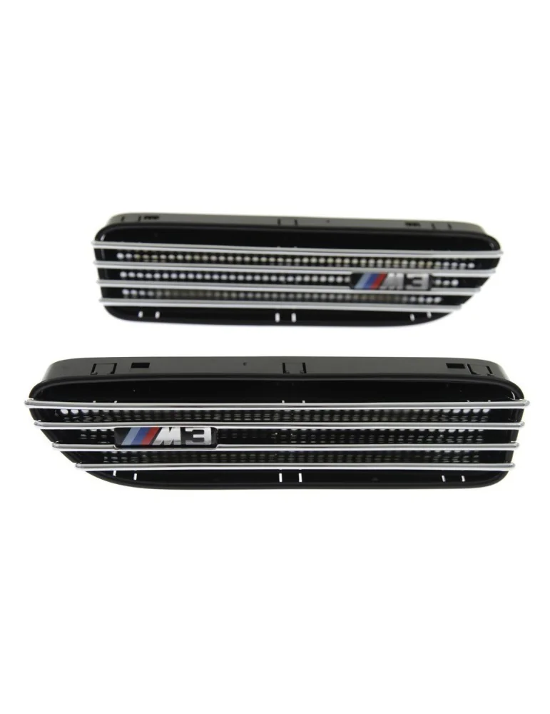 Grilles aération latérales Chrome Série 3 E46 M3 1998 - 2006