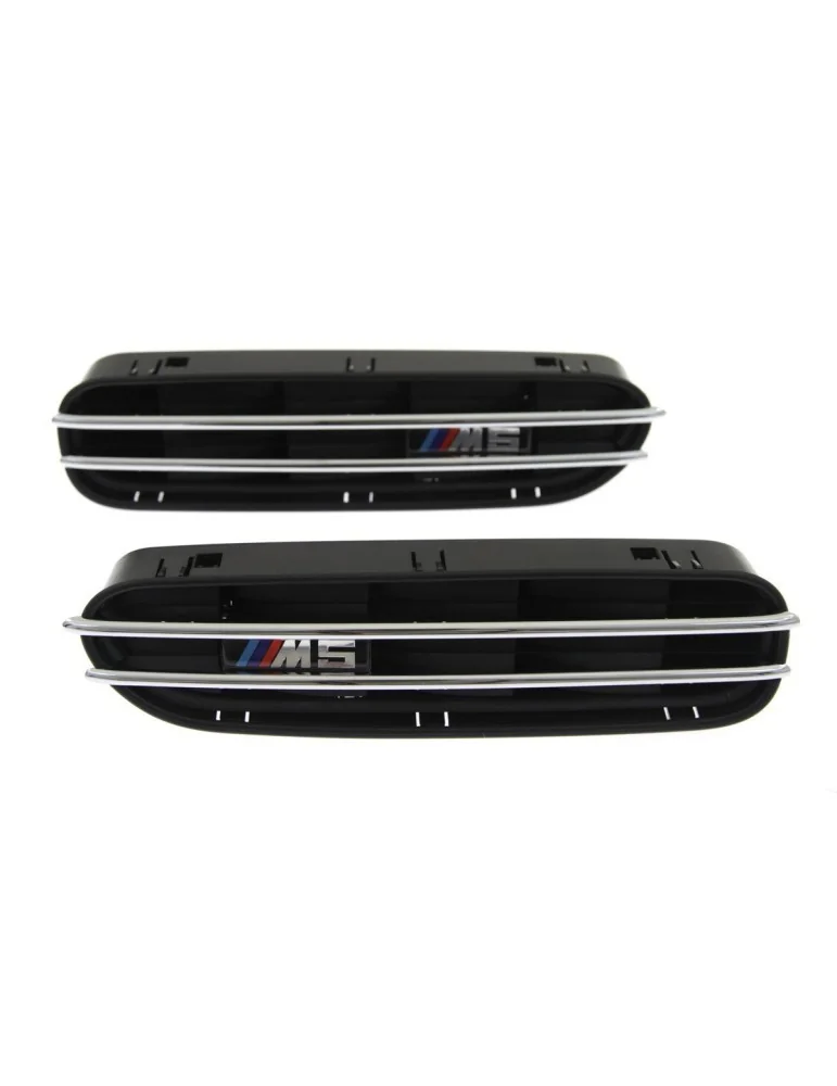 Grilles aération latérales Chrome Série 5 E60 M5 2004 - 2010