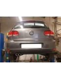 Silencieux direct  Sport  Inox 1 DriveOnly  Golf 6  1.2Tsi/1.4Tsi/1.6Tdi/2.0Tdi 2008 - 2014