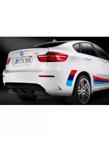 Extension Becquet / Aileron Carbone BMW X6  E71 Look M 2008 - 2014