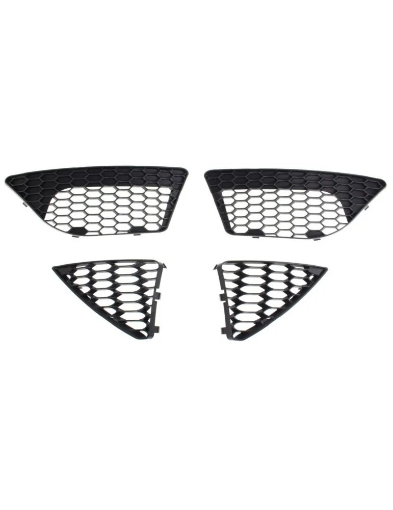 Parechoc Avant + Calandre Look RS4 Audi A4 B8 2013-2016