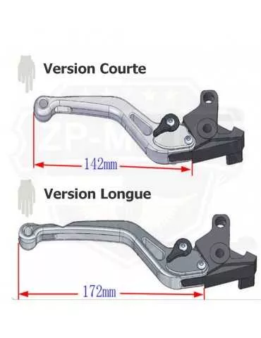 Leviers réglables Tuono 1000 / R 2003 - 2009