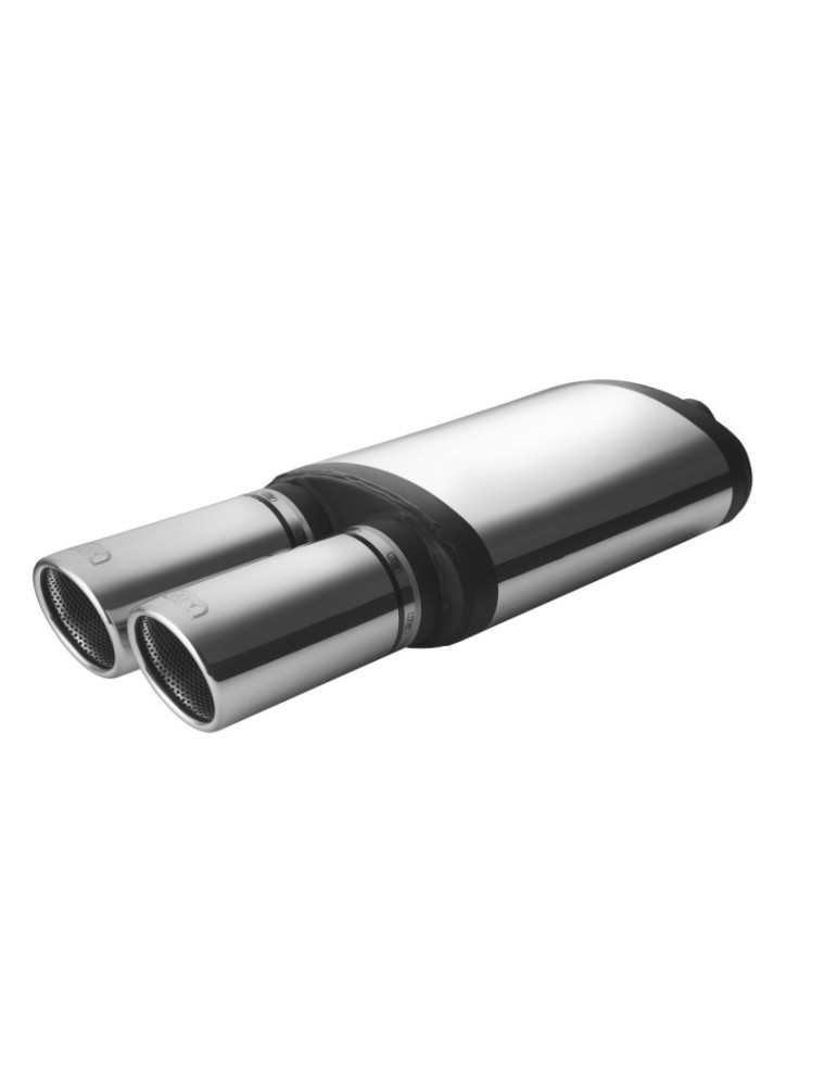 Silencieux Sport Universel Inox ou Acier 2 45MM