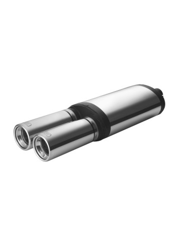 Silencieux Sport Universel Inox ou Acier 2 45MM