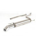 Ligne sport Inox  Ulter Sport FIAT Seicento 1998-2010 0.9/1.1/Sporting 