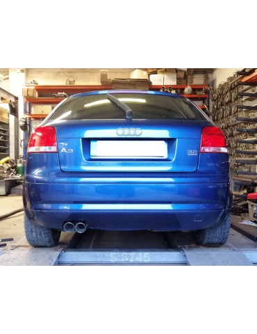 Silencieux direct  Sport  Inox DriveOnly  A3 8P 3.2 V6 Quattro (3Portes) 2003 - 2013