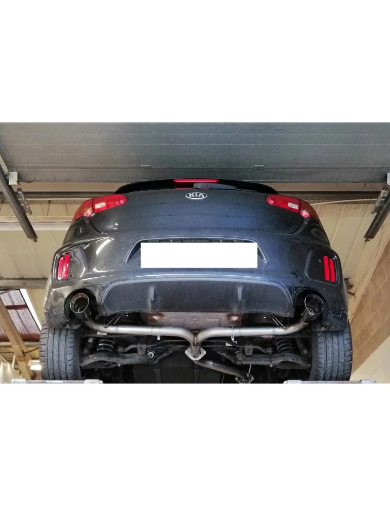 Silencieux Sport Duplex Inox  Black 2 DriveOnly Kia Ceed GT / Pro Ceed GT  2013 - 2018 