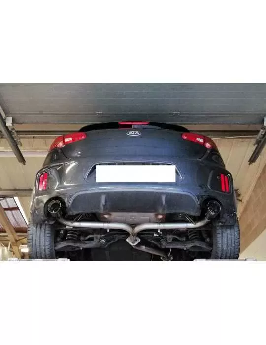 Silencieux Sport Duplex Inox  Black 2 DriveOnly Kia Pro Ceed GT 2014 - 2018 