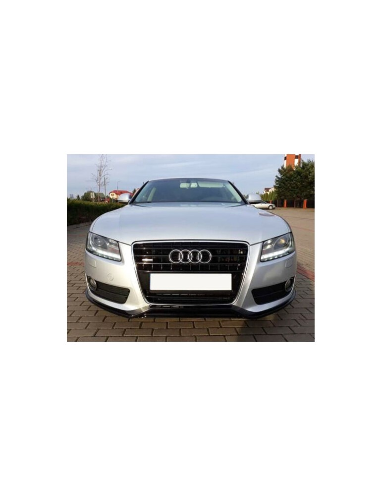 Extensions de parechoc avant / Lame LOOK RS Audi A5 (Non S-Line) 2007-2011