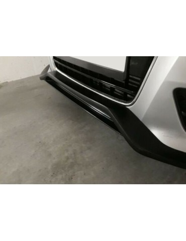 Extensions de parechoc avant / Lame LOOK RS Audi A5 (Non S-Line) 2007-2011 