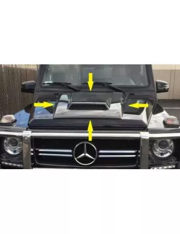 Prise d'air capot Mercedes Classe G W463