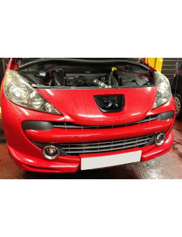 Extensions de parechoc avant / Lame Peugeot 207 Phase 1 2006-2009