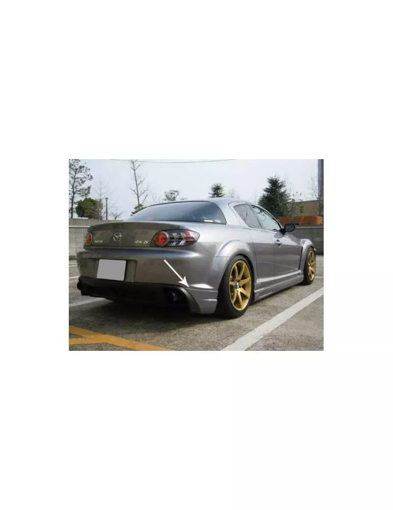 Extensions de parechoc Arrière Mazada Rx8 Extensions de parechoc Arrière Mazada Rx8