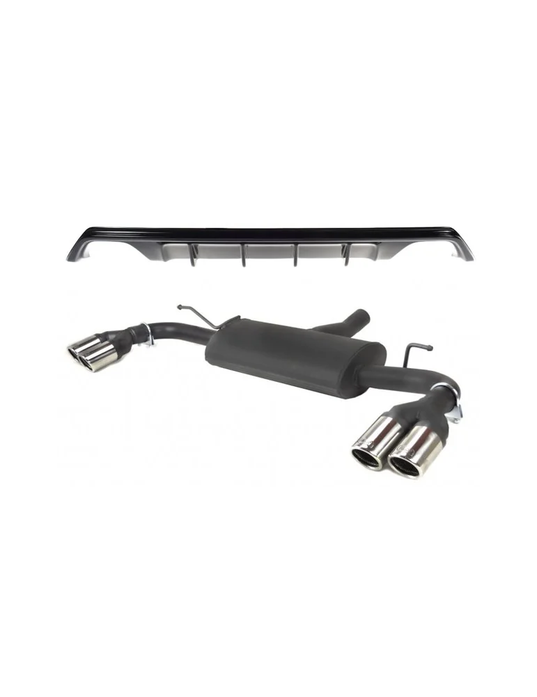 Silencieux Ulter Sport + Diffuseur FORD Focus IV 1.0 / 1.5 / 1.6 Ecoboost 2018-2021