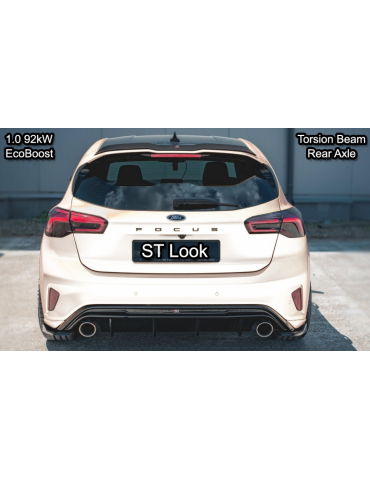 Silencieux Ulter Sport FORD Focus IV 1.0 / 1.5 / 1.6 Ecoboost - ST Look 2018-2021