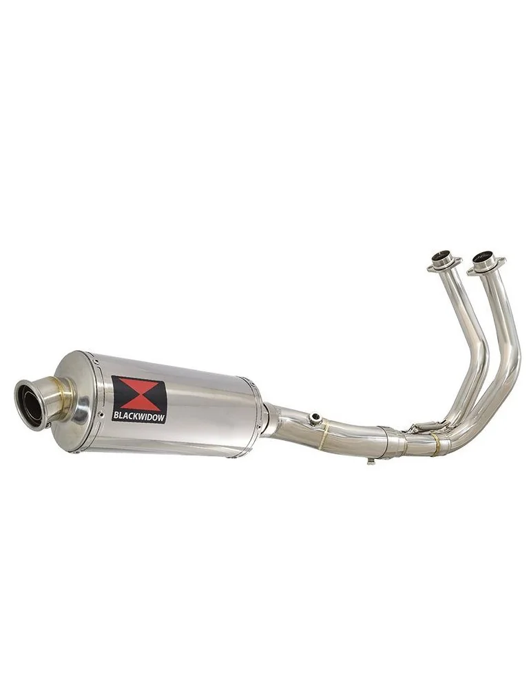 Tracer 700 2020 - 2021 Passage Bas Décatalyseur Ligne complète & Silencieux Ovale En Inox 300mm