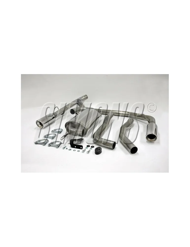 ECHAPPEMENT - Kit complet pour VOLVO 850/S70/V70 Turbo coupé/cabriolet - sortie 2x100